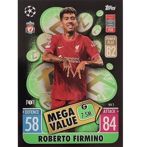 Topps Champions League Extra 2021/2022 MV 03 Roberto Firmino