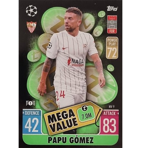 Topps Champions League Extra 2021/2022 MV 09 Paul Gomez