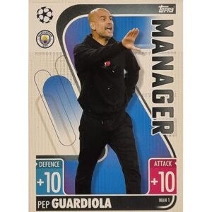 Topps Champions League Extra 2021/2022 MAN 01 Pep Guardiola