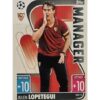 Topps Champions League Extra 2021/2022 MAN 10 Julien Lopetegui