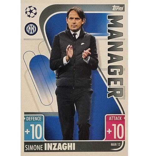 Topps Champions League Extra 2021/2022 MAN 12 Simone Inzaghi