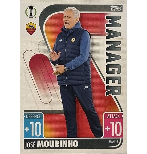 Topps Champions League Extra 2021/2022 MAN 17 Jose Mourinho