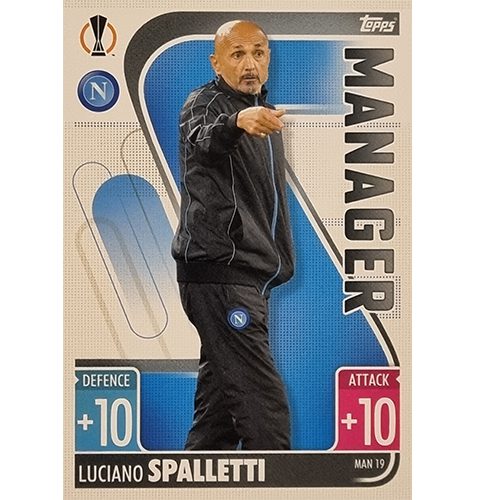 Topps Champions League Extra 2021/2022 MAN 19 Luciano Spalletti