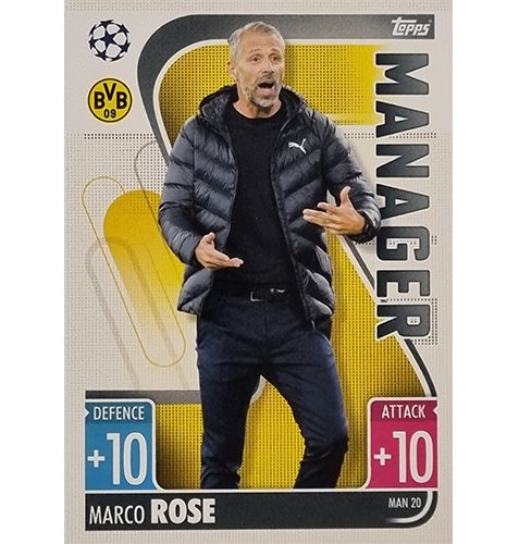 Topps Champions League Extra 2021/2022 MAN 20 Marco Rose