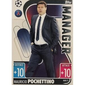 Topps Champions League Extra 2021/2022 MAN 21 Mauricio Pochettino