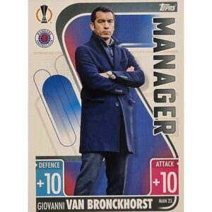 Topps Champions League Extra 2021/2022 MAN 23 Giovanni van Bronckhorst