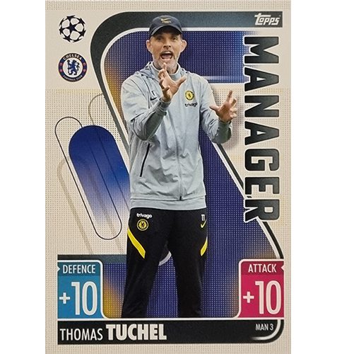 Topps Champions League Extra 2021/2022 MAN 03 Thomas Tuchel