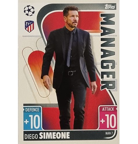 Topps Champions League Extra 2021/2022 MAN 07 Diego Simeone