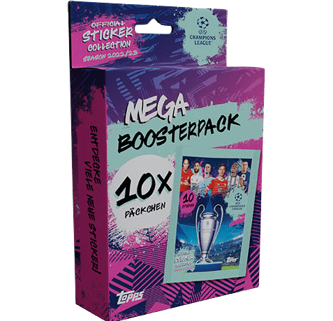 Topps Champions League Sticker 2022/23 - 1x Mega Eco Blisterpack