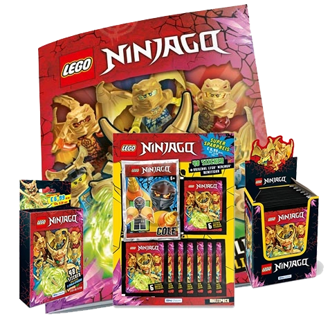 Blue Ocean LEGO Ninjago Crystalized Sticker - 1x Mega Bundle (Deutsche Version)