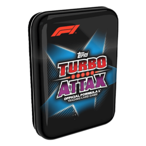 Topps Formula 1 Turbo Attax 2022 Trading Cards - Collector Tin Blue