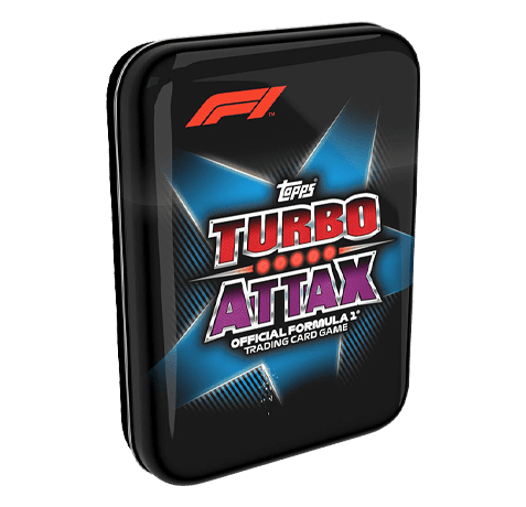 Topps Formula 1 Turbo Attax 2022 Trading Cards - Collector Tin Blue