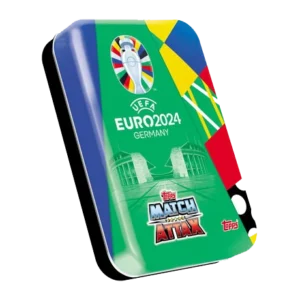 Topps UEFA EURO 2024 Match Attax Trading Cards – 1x Mini Tin Grün