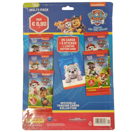 Panini Paw Patrol Trading Cards 2022 - 1x Multipack