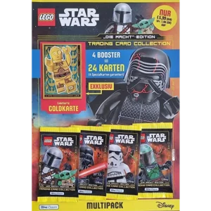 Lego Star War Trading Cards TCG Serie 4 "Die Macht Edition – 1x Multipack inkl. LE15 C-3PO (Deutsche Version)