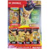 LEGO Ninjago TCG Serie 8 CRYSTALIZED - 1x Multipack 2 LE28 GOLDDRACHEN-COLE vs. TOTENKOPFMAGIER