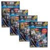 LEGO Star Wars Trading Cards Serie 5 “25 Jahre LEGO SW“ – 1x Multipack Set alle 4x verschiedene Multipacks