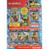 Lego Ninjago Serie 7 Trading Cards Geheimnisse der Tiefe - 1x Multipack 2 LE 23 Epischer Zane vs Nindroid