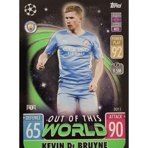 Topps Champions League Extra 2021/2022 OUT 01 Kevin De Bruyne