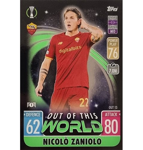 Topps Champions League Extra 2021/2022 OUT 13 Nicolo Zaniolo