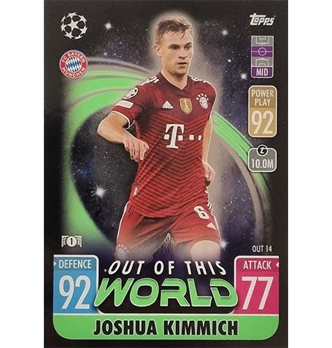 Topps Champions League Extra 2021/2022 OUT 14 Joshua Kimmich