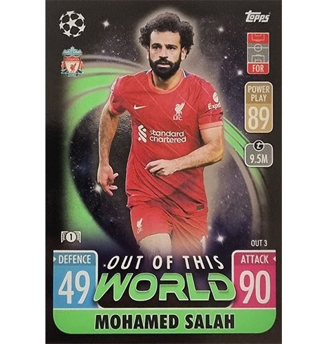 Topps Champions League Extra 2021/2022 OUT 03 Mohamed Salah