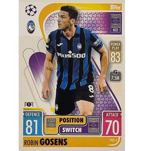 Topps Champions League Extra 2021/2022 POS 4 Robin Gosens