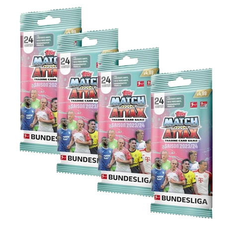 Topps Bundesliga Match Attax 2023-24 - 4x Power Pack