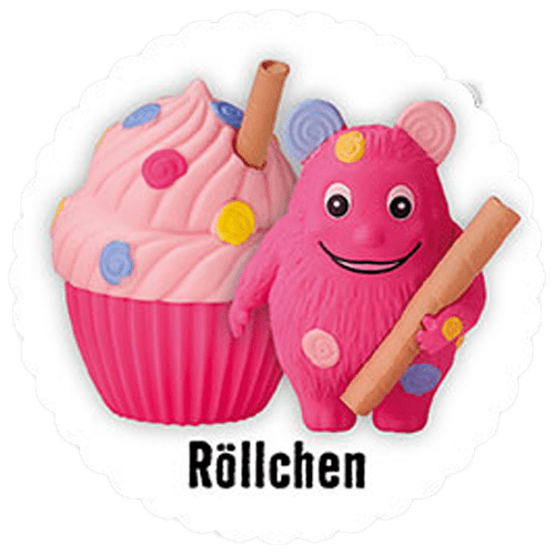 Blue Ocean Moffinis Serie 4 Magic Bakery - 1x Figur RÖLLCHEN