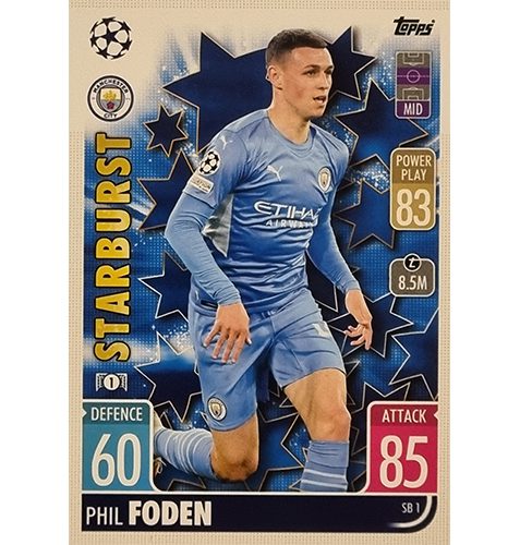 Topps Champions League Extra 2021/2022 SB 01 Phil Foden