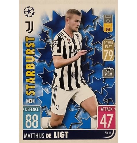 Topps Champions League Extra 2021/2022 SB 14 Matthijs De Ligt