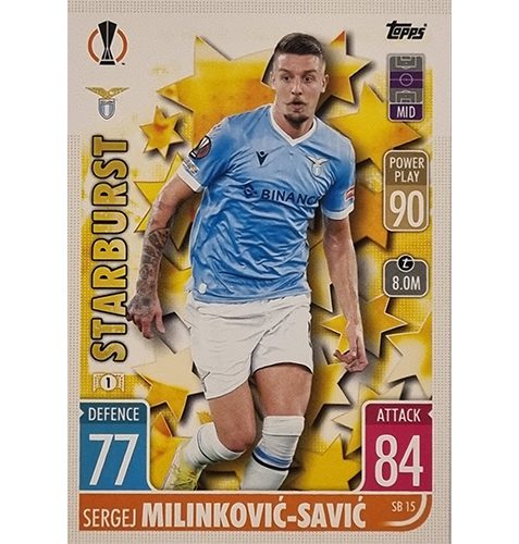 Topps Champions League Extra 2021/2022 SB 15 Sergej Milinkovic-Savic