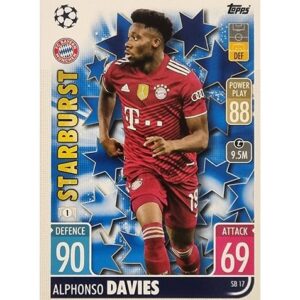 Topps Champions League Extra 2021/2022 SB 17 Alphonso Davies