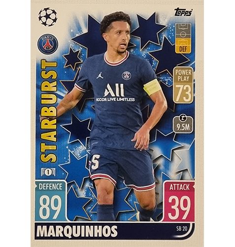 Topps Champions League Extra 2021/2022 SB 20 Marquinhos