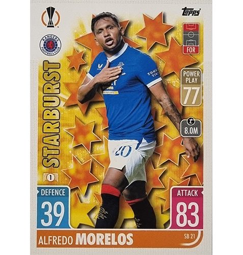 Topps Champions League Extra 2021/2022 SB 21 Alfredo Morelos