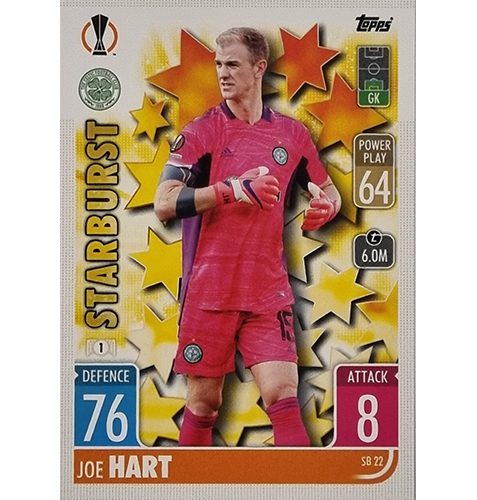 Topps Champions League Extra 2021/2022 SB 22 Joe Hart