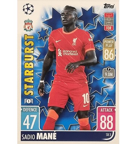 Topps Champions League Extra 2021/2022 SB 03 Sadio Mane