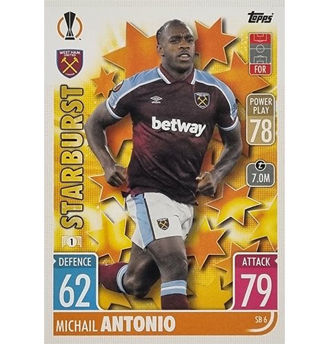 Topps Champions League Extra 2021/2022 SB 06 Michail Antonio