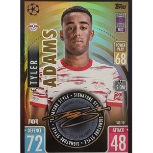 Topps Champions League Extra 2021/2022 SIG 10 Tyler Adams