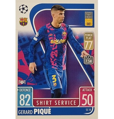 Topps Champions League Extra 2021/2022 SS 10 Gerard Pique