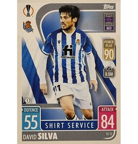 Topps Champions League Extra 2021/2022 SS 12 David Silva