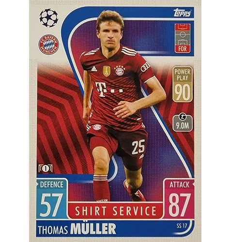 Topps Champions League Extra 2021/2022 SS 17 Thomas Müller