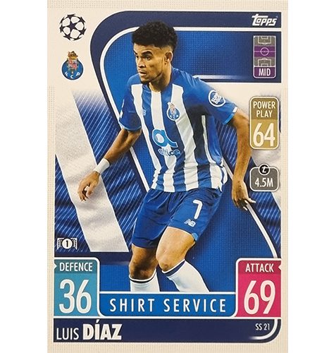 Topps Champions League Extra 2021/2022 SS 21 Luis Diaz