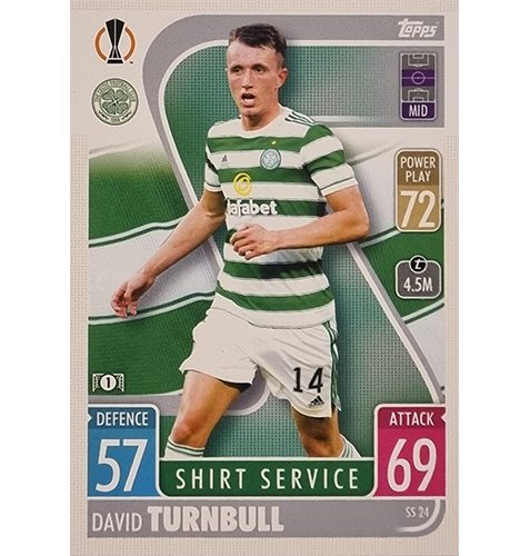 Topps Champions League Extra 2021/2022 SS 24 David Turnbull