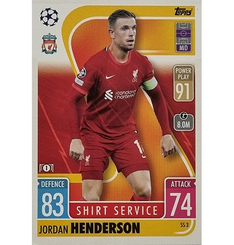 Topps Champions League Extra 2021/2022 SS 03 Jordan Henderson