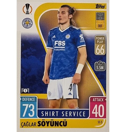 Topps Champions League Extra 2021/2022 SS 05 Caglar Söyüncü