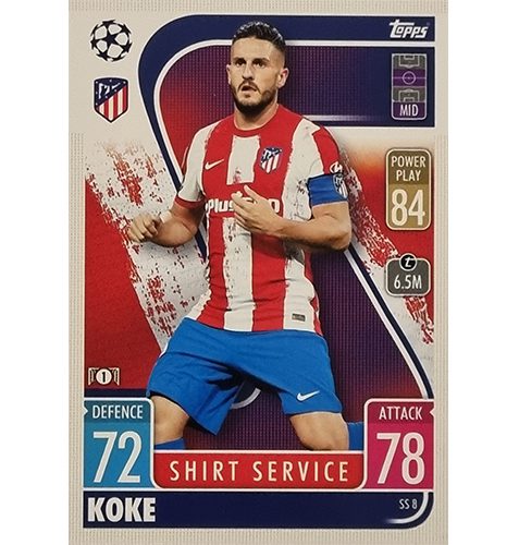 Topps Champions League Extra 2021/2022 SS 08 Koke