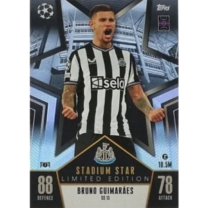 Topps Champions League Match Attax 2023-2024 - 1x SS 13 BRUNO GUIMARAES