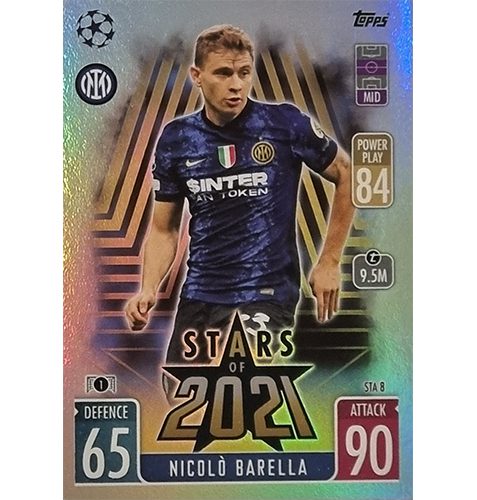 Topps Champions League Extra 2021/2022 STA 08 Nicolo Barella