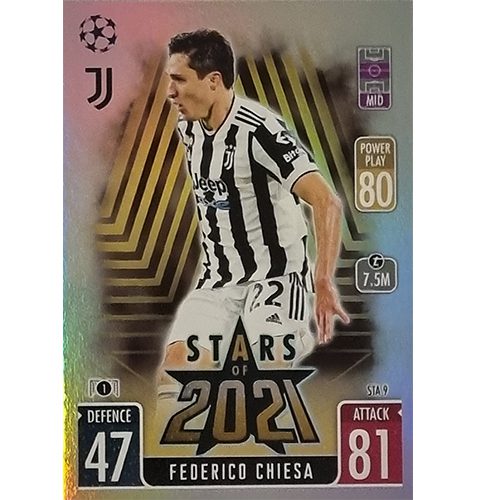 Topps Champions League Extra 2021/2022 STA 09 Federico Chiesa